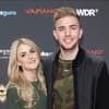 Christoph Kramer mit seiner Ehefrau Celina Scheufele