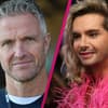 Ralf Schumacher und Bill Kaulitz sehen glücklich aus