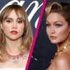 Suri Waterhouse und Gigi Hadid mit Riss in der Mitte