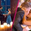 "Die Bachelorette": Melissa Damilia und Jessica Paszka mit ihren Siegern Leander Sacher und David Friedrich 