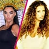 Katie Price im Jahr 2024 und im Jahr 1996