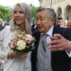 Richard Lugner und Simone Reiländer bei ihrer Hochzeit im Juni 2024