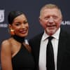 Boris Becker und Lilian auf dem roten Teppich