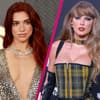 Dua Lipa und Taylor Swift ernst