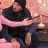 Leyla Lahouar und Mike Heiter diskutieren bei "Promi Big Brother"