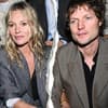 Kate Moss und Nikolai von Bismarck sitzen nebeneinander