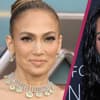 Jennifer Lopez und Kim Kardashian Collage