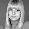 France Gall schwarz-weiß.Foto