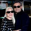 Lady Gaga und Michael Polansky mit Sonnenbrillen