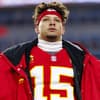 Patrick Mahomes Quarterback von den Kansas City Chiefs