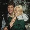 David Hasselhoff zusammen mit Frau (heute Ex-Frau) Pamela Bach