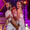 Massimo Sinató und Lili Paul-Roncalli bei "Let's Dance"