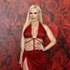 Daniela Katzenberger im roten Kleid