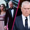 Prinzessin Kate und Prinz William wirken ernst bei den BAFTAs; Andrew Mountbatten-Windsor guckt ernst