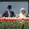 Ihre Majestät Königin Elizabeth II. und Seine Königliche Hoheit Prinz Andrew besuchen den zweiten Tag von Royal Ascot auf der Rennbahn von Ascot am 18. Juni 2014 in Ascot, England (UK). Ihre Majestät Königin Elizabeth II. und Seine Königliche Hoheit Prinz Andrew besuchen den zweiten Tag von Royal Ascot auf der Rennbahn von Ascot am 18. Juni 2014 in Ascot, England (UK).