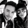 Cheryl Cole und Liam Payne lächeln auf einem gemeinsamen Selfie