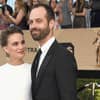 Natalie Portman und Benjamin Millepied auf einem Event.