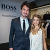 Mats und Cathy Hummels posieren zusammen