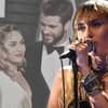 Miley Cyrus und Liam Hemsworth zusammen. Davor Miley wie sie singt.