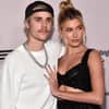 Justin und Hailey Bieber gucken ernst