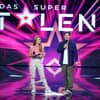 Lola Weippert und Chris Tall auf der "Supertalent"-Bühne