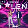 Lola Weippert und Chris Tall auf der "Supertalent"-Bühne