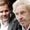 Dieter Bohlen und Thomas Gottschalk gucken sich zornig an