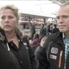 Silvia Wollny und Harald Elsenbast am Bahnhof.