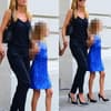 Heidi Klum unterwegs in New York. Ihre 10-jährige Tochter Leni trägt - wie ihre Mutter - High-Heels. Muss das sein?