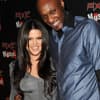 Khloé Kardashian mit ihrem Mann Lamar Odom