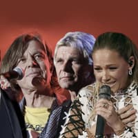 Collage mit Anna-Carina Woitschack, Stefan Mross, Jürgen Drews, Matthias Reim und Helene Fischer