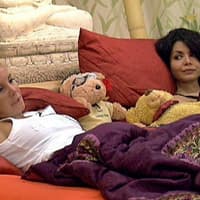 Tatjana Gsell und Kader Loth bei "Big Brother" 2004