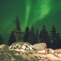 Nordlichter in Lappland