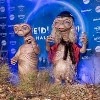 Heidi Klum und Tom Kaulitz als E.T.-Paar