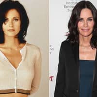 Courteney Cox früher und heute 