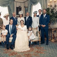 Taufe von Prinz Louis: Die britischen Royals auf einem Familienbild