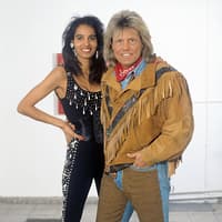 Nadja Ab del Farrag und Dieter Bohlen früher