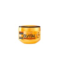 Für Glanz-Highlights: "Elvital Strähnchen Intensiv-Maske Nutrition-Highlights" von LOréal Paris, 200 ml ca. 5 Euro 