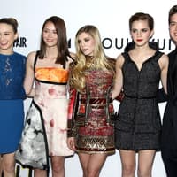 Und das ist die Clique - ohne kriminellen Hintergedanken: Taissa Farmiga, Katie Chang, Claire Julien, Emma Watson, und Israel Broussard