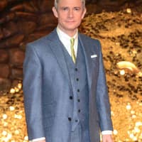 Und da ist er: der "Hobbit": Martin Freeman spielt natürlich auch im zweiten Film "Bilbo Beutlin"