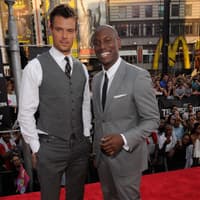 Josh Duhamel und Tyrese Gibson posen gemeinsam