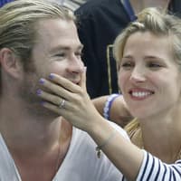 Gesichtet: Hollywood-Superstar Chris Hemsworth und seine Frau Elsa Pataky