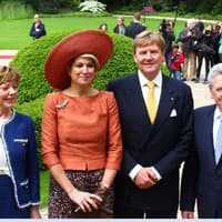 Anschließend folgte der Besuch bei Bundespräsident Joachim Gauck und Frau Daniela Schadt