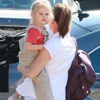 Violet und Jennifer Garner