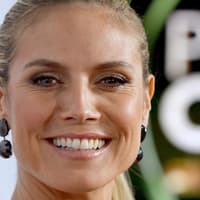 Heidi Klum strahlte in die Kameras