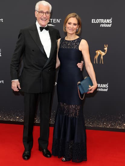 Sky du Mont und Julia Schütze beim Bambi 2023