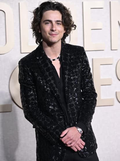 Timothée Chalamet bei den "Golden Globes" 2024