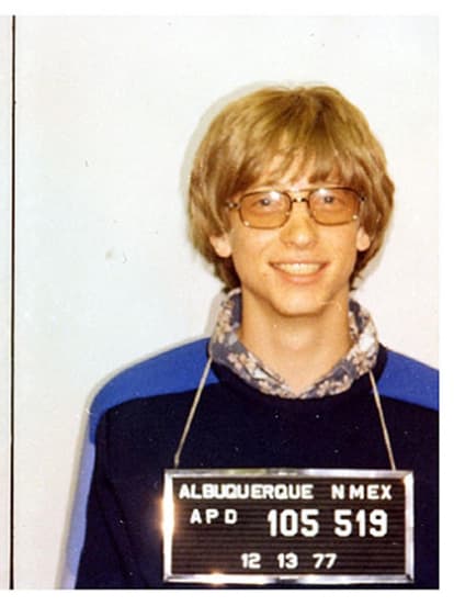 Bill Gates, Mugshot