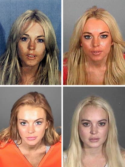 Lindsay Lohan, Mugshot