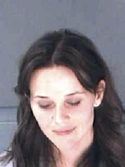 Reese Witherspoon, Mugshot